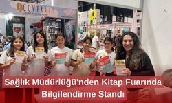 Sağlık Müdürlüğü'nden Kitap Fuarında Bilgilendirme Standı