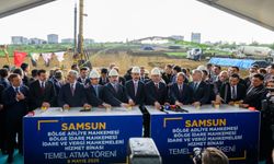 Samsun'da mahkemelerin yer alacağı kampüsün temeli atıldı