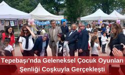 Tepebaşı’nda Geleneksel Çocuk Oyunları Şenliği Coşkuyla Gerçekleşti