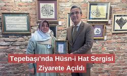 Tepebaşı’nda Hüsn-i Hat Sergisi Ziyarete Açıldı
