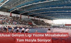 Ulusal Gelişim Ligi Yüzme Müsabakaları Tüm Hızıyla Sürüyor