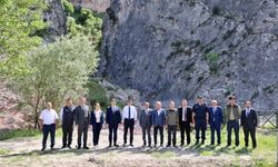 Vali Aygöl, Harmankaya Kanyonu’nu inceledi