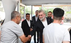 Başkan Görgel, esnaf ve vatandaşlarla bir araya geldi