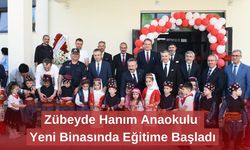 Zübeyde Hanım Anaokulu Yeni Binasında Eğitime Başladı