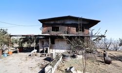 Yangından etkilenen vatandaşlara destek ziyareti