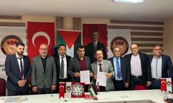 Eskişehir Dost Dernekler Federasyonu ile Filistinli İş İnsanları Arasında İş Birliği Protokolü