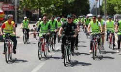 Bisikletliler, farkındalık için pedal çevirdi