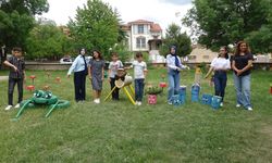 Atık Malzemelerle Rengarenk Okul Bahçesi