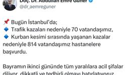 Bayramın ikinci gününde İstanbul bilançasu