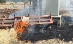 Trafoya kuş çarptı, alevler kısa sürede söndürüldü