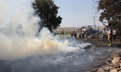 Kula'da 2 saatte 3 farklı bölgede yangın