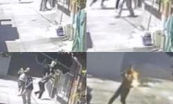 Amca yeğenini yakmıştı: O anların görüntüsü ortaya çıktı