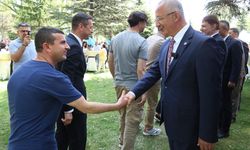 Rektör Ünal, akademik ve idari personelle bayramlaştı