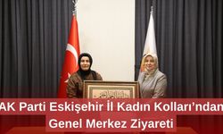 AK Parti Eskişehir İl Kadın Kolları’ndan Genel Merkez Ziyareti