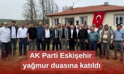 AK Parti Eskişehir yağmur duasına katıldı
