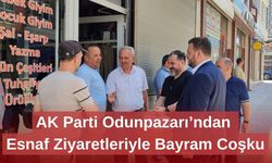 AK Parti Odunpazarı’ndan Esnaf Ziyaretleriyle Bayram Coşkusu