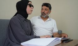 Görme engelli Esma Nur’un en büyük destekçisi babası