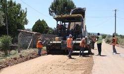 Kırsal bölgelere yol yatırımları devam ediyor