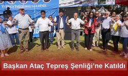 Başkan Ataç Tepreş Şenliği’ne Katıldı