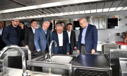 Başkan Büyükkılıç, Bakan Şimşek’e Mutfak Sanatları Merkezi’ni tanıttı