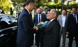 Başkan Büyükkılıç, Kırgızistan'ın Ankara Büyükelçisi Kazakbaev’i Konuk Etti