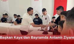 Başkan Kaya’dan Bayramda Anlamlı Ziyaret