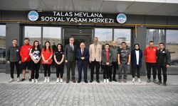 Talas Mevlana Sosyal Yaşam Merkezi hizmete açılıyor