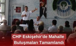 CHP Eskişehir’de Mahalle Buluşmaları Tamamlandı
