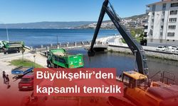 Büyükşehir'den dere temizliği