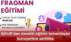 Eskişehir Model Fabrika'dan ücretsiz fragman eğitimi