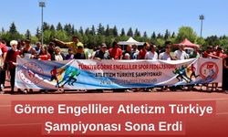 Görme Engelliler Atletizm Türkiye Şampiyonası Sona Erdi