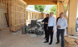 Başkan Altay: Çevreye saygılı, dijital altyapısı yüksek Türkiye’nin en güzel kütüphanelerinden birini yapıyoruz