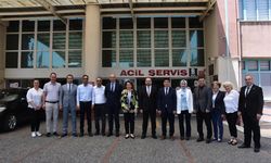 Müdür Şenkul'dan Aydın Devlet Hastanesi Ziyareti