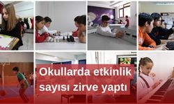Okullarda 7 milyonu aşkın etkinlik düzenlendi