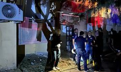 Polis lojmanında korkutan yangın