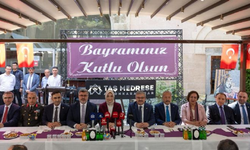Bayramlaşma töreni Taş Medrese´de gerçekleşti