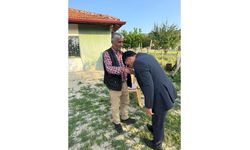 Özükavak Belediye Başkanı, vatandaşlarla bayramlaştı