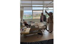 Karabük'te tedavi gören hastalar unutulmadı
