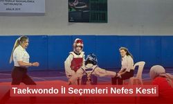 Taekwondo İl Seçmeleri Nefes Kesti