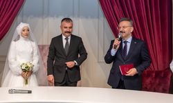 Vali Aksoy, İl Müdürü Orhan Bayrak'ın Nikâh Törenine Katıldı