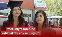 Venezuelalı diplomatın mezuniyet sevinci