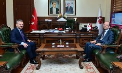 Mülkiye Başmüfettişi Rıdvan Aydın’dan Vali Aksoy’a Ziyaret