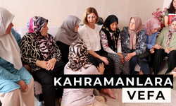 Başkan Ünlüce'den Şehit Ailelerine Anlamlı Ziyaret