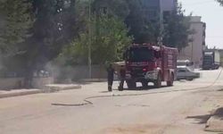 Elektrik hattı aşırı sıcaklara dayanamadı