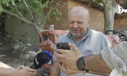 Fedakar çiftçiye teşekkür