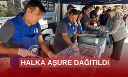 ÇARPA'da aşure dağıtıldı
