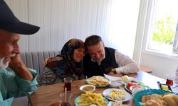 Evleri Yanan Çifte Vali’den Sürpriz Sabah Kahvaltısı