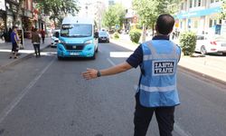 Zabıta ekiplerinden toplu taşıma araçlarına denetim