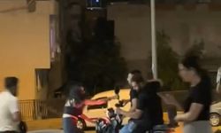 Alkollü kız ortalığı birbirine kattı