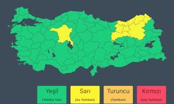 İçişleri Bakanlığı'ndan 9 il için sarı kodlu uyarısı